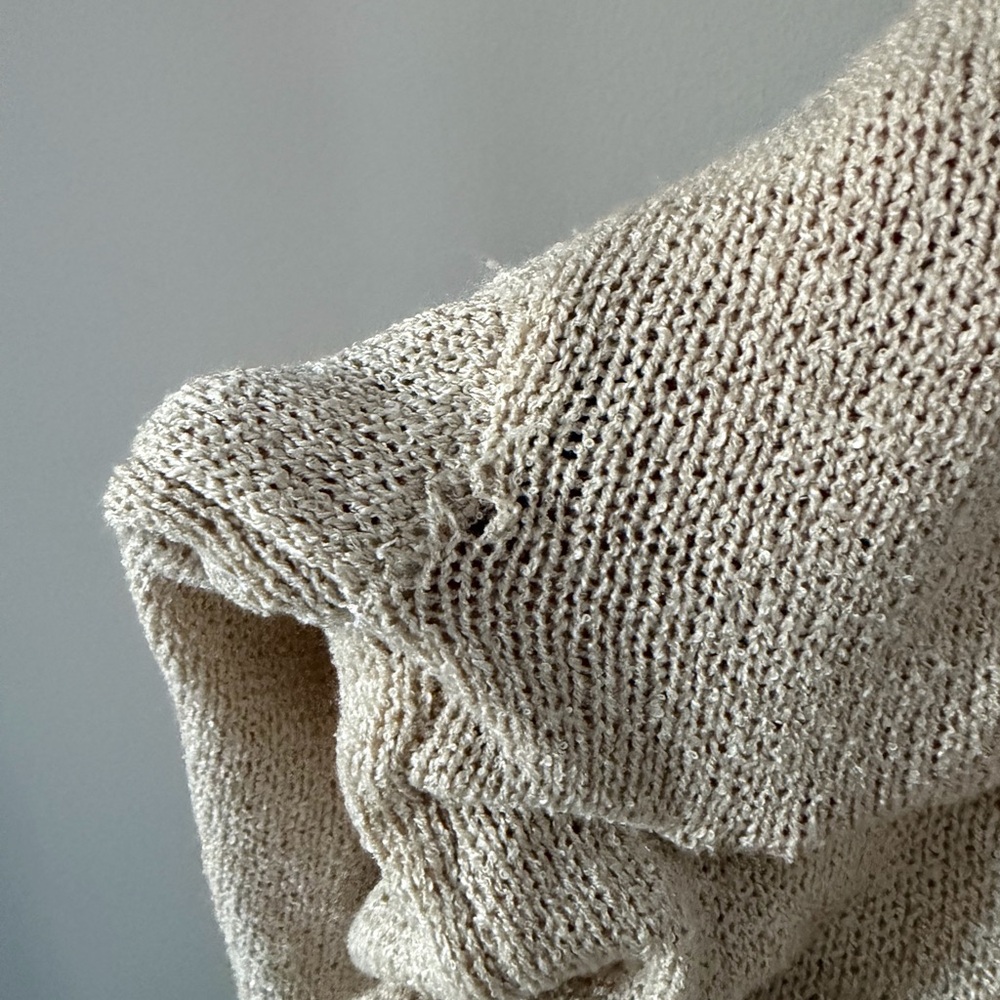 Listicle Women's Beige/Cream Knit Sweater Lounge Set Size Large - Picture 11 of 12